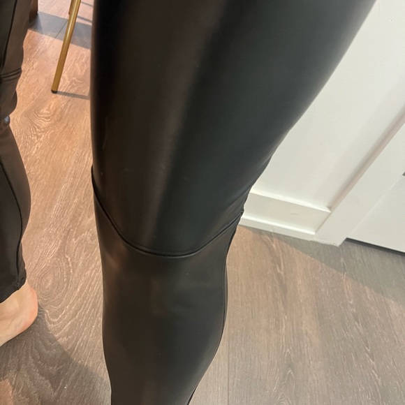 Abercrombie Leather Leggings - Picture 2 of 3